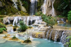 Laos - Kuangsi Waterval